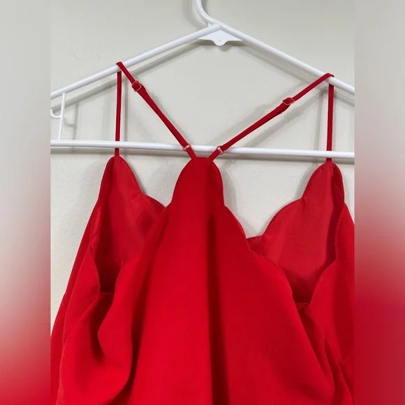 Red Women's Top Camisoles Career Work Summer by JCrew Size 0 - Picture 6 of 12